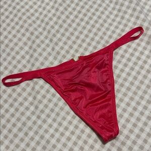 Victoria's Secret Bold Red Thong